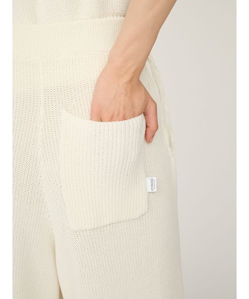 「emmi」 パンツ 1 ホワイト レディース_画像4