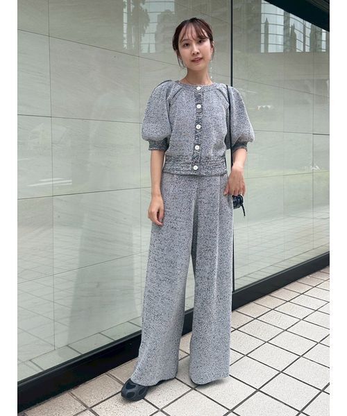 「emmi」 パンツ 1 ホワイト レディース_画像9