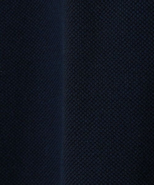 ポロシャツ crepuscule / Co/Ra Moss Stitch Skipper メンズ レディースの画像