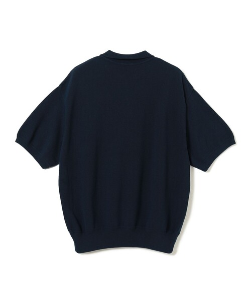 ポロシャツ crepuscule / Co/Ra Moss Stitch Skipper メンズ レディースの画像
