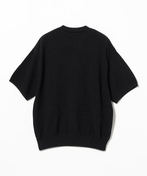 ポロシャツ crepuscule / Co/Ra Moss Stitch Skipper メンズ レディースの画像