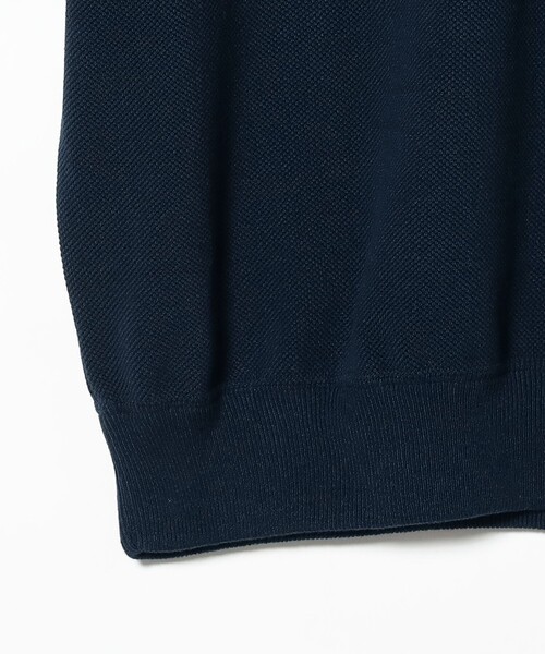 ポロシャツ crepuscule / Co/Ra Moss Stitch Skipper メンズ レディースの画像