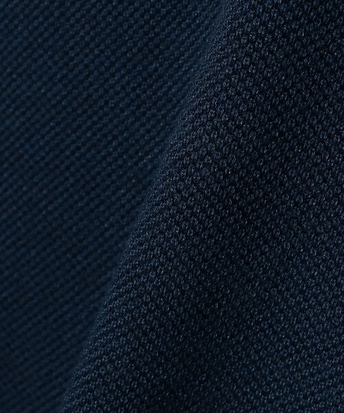 ポロシャツ crepuscule / Co/Ra Moss Stitch Skipper メンズ レディースの画像