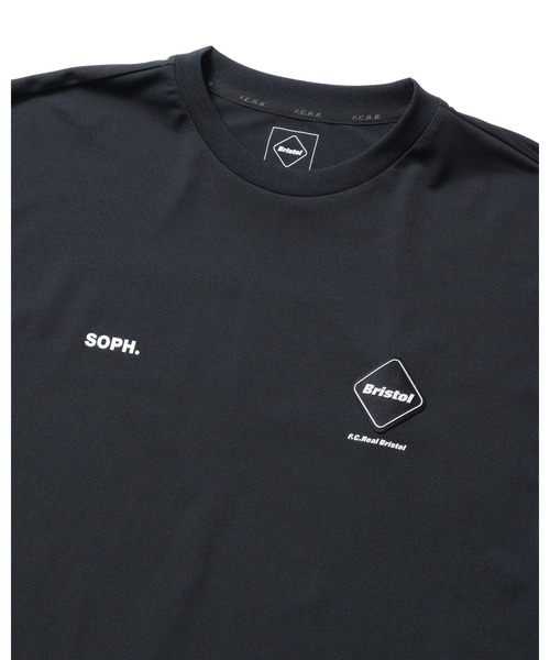 FCReal Bristol fcrbレアルブリストル ブラック Tシャツ F.C.Real Bristol（エフシーレアルブリストル） 22SS BIG LOGO WIDE