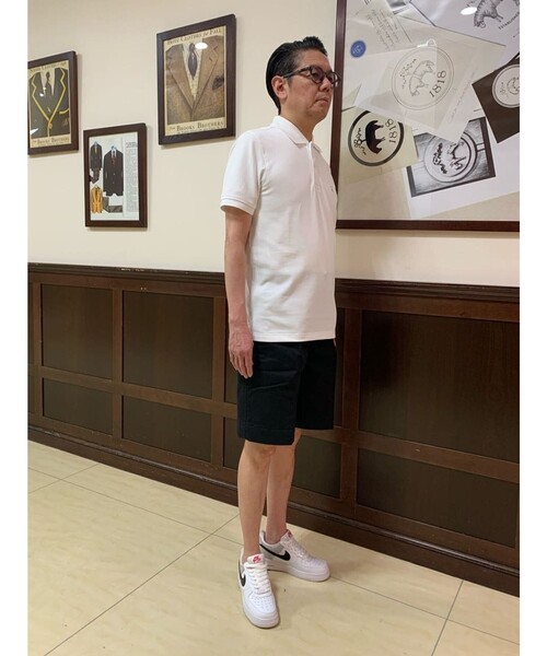 「BROOKS BROTHERS」 半袖ポロシャツ SMALL チャコール メンズ_画像9