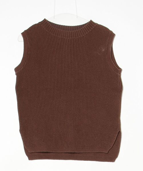 BEAUTY＆YOUTH UNITED ARROWS ニットベスト - ブラウン レディース