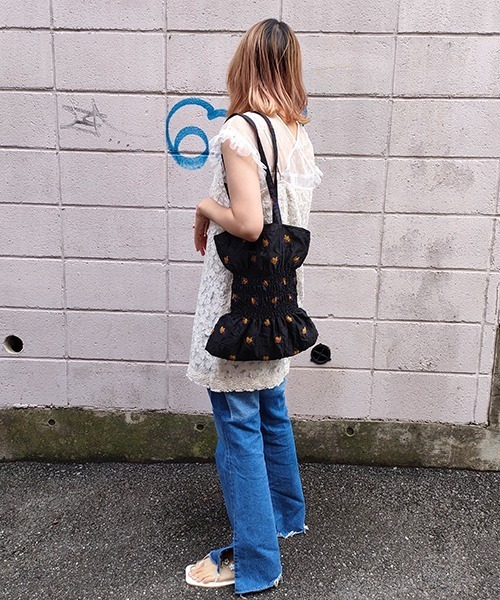 「Casselini」 トートバッグ FREE ベージュ レディース_画像5