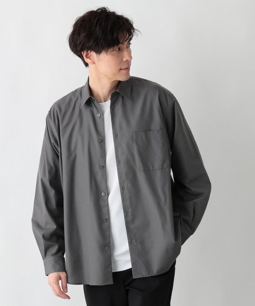 GLOBAL WORK（グローバルワーク） シャツ お手入れらくらくシャツ