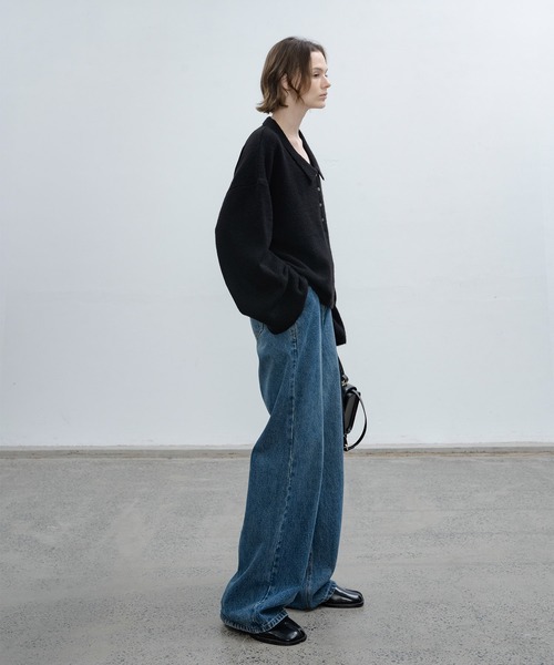 「EKCOOKIES」 デニムパンツ S インディゴブルー レディース_画像3