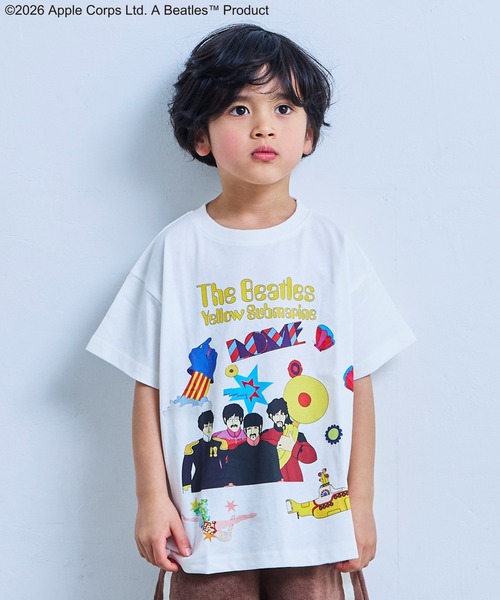 The Beatles tシャツ 「The Beatles」別注プリントTシャツ キッズ 