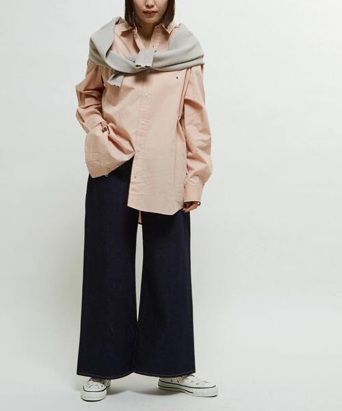 「CONVERSE TOKYO」 長袖シャツ FREE ブラック レディース_画像3