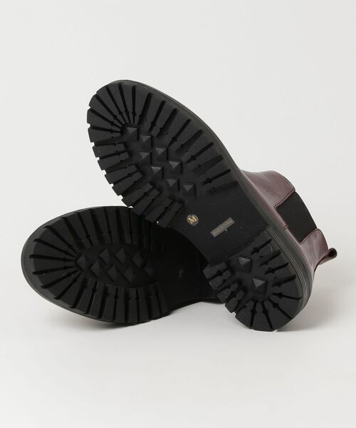 「PICHE ABAHOUSE」 ショートブーツ M ブラウン レディース_画像3