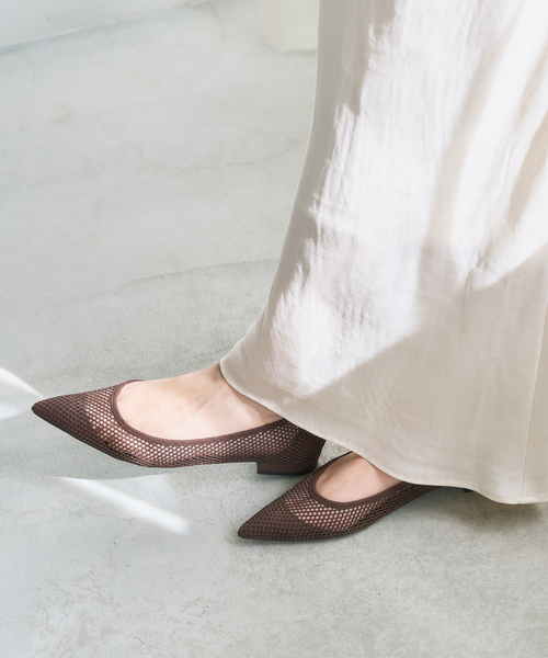 LE TALON ポインテッドネットフラット LE TALON（ル タロン） シューズ 「追加2」ポインテッドネットフラット