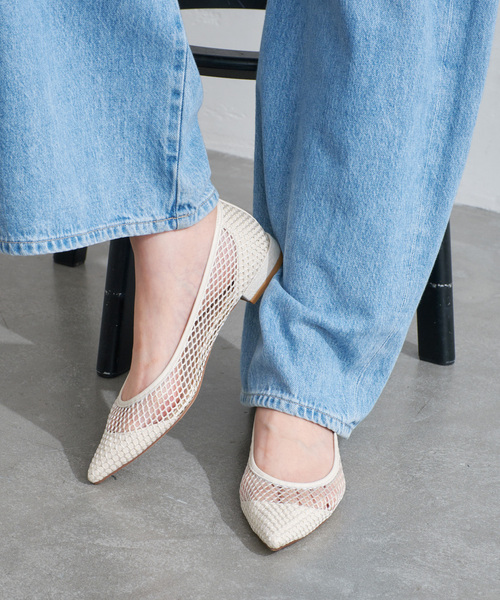 【EC完売品】LE TALON ポインテッドネットフラット LE TALON（ル タロン） シューズ 「追加2」ポインテッドネットフラット