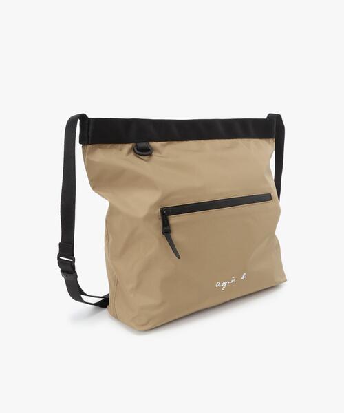 agnes b.（アニエスベー） ショルダーバッグ ナイロン ラージ