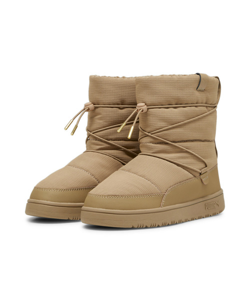 「PUMA」 ショートブーツ 22.0cm ブラック×グレー レディース_画像5