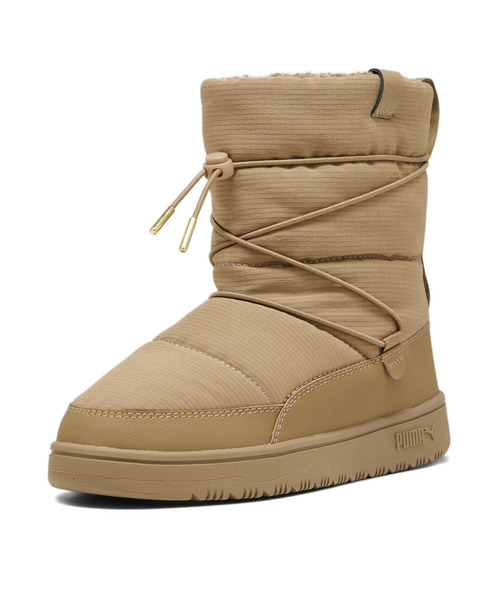 「PUMA」 ショートブーツ 22.0cm ブラック×グレー レディース_画像7