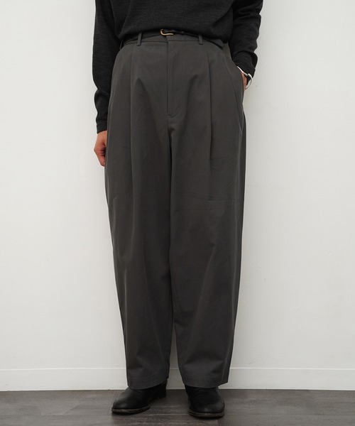 「bukht」 スラックス 2 ベージュ メンズ_画像7