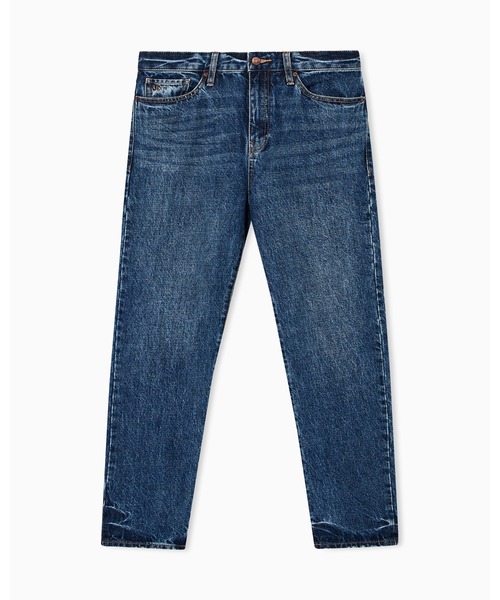 「ARMANI EXCHANGE」 デニムパンツ 25inch ダークブルー レディースの画像