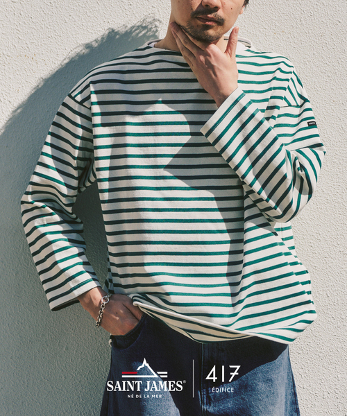 SAINT JAMES（セントジェームス） tシャツ 別注 ウエッソンルーズ