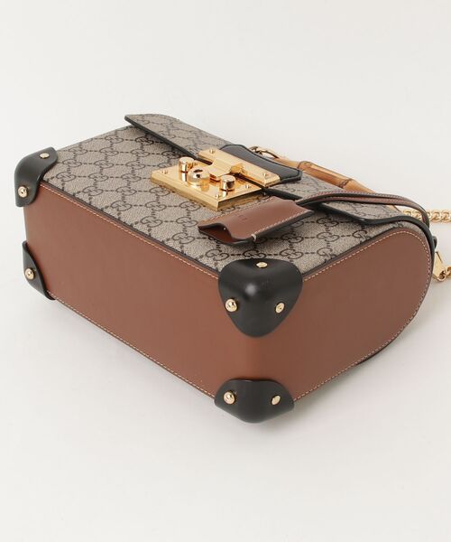 「GUCCI」 GGスモール バンブー 2WAYバッグ - ベージュ レディースの画像