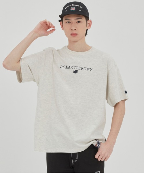 「ROMANTIC CROWN」 半袖Tシャツ SMALL アイボリー メンズ_画像4