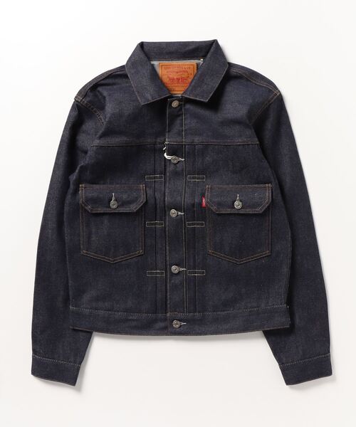 「Levi's」 デニムジャケット S ダークインディゴブルー メンズの画像