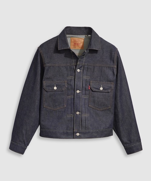 「Levi's」 デニムジャケット S ダークインディゴブルー メンズの画像