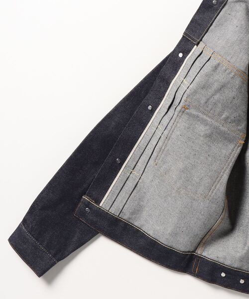 「Levi's」 デニムジャケット S ダークインディゴブルー メンズの画像