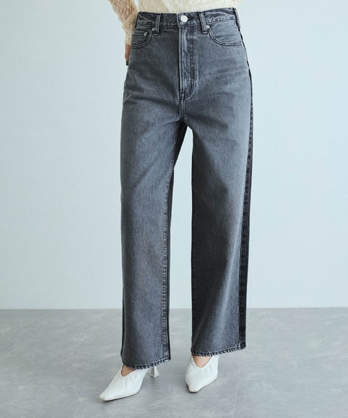 「NEEDBY heritage」 デニムパンツ 26 ブルー レディース_画像9