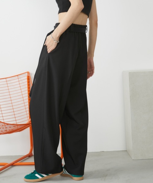 「Auntie Rosa Holiday」 パンツ SMALL ネイビー レディース_画像3