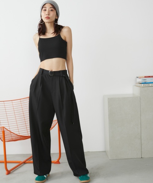 「Auntie Rosa Holiday」 パンツ SMALL ネイビー レディース_画像6