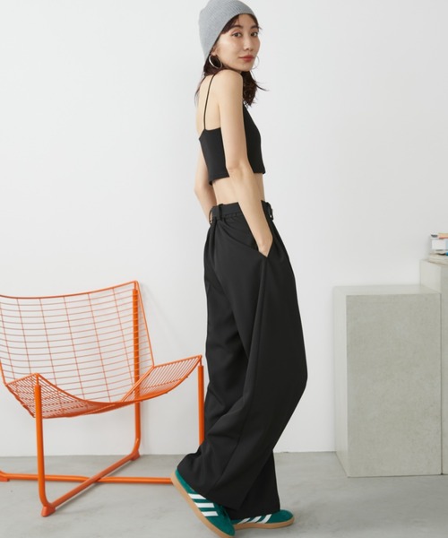 「Auntie Rosa Holiday」 パンツ SMALL ネイビー レディース_画像7