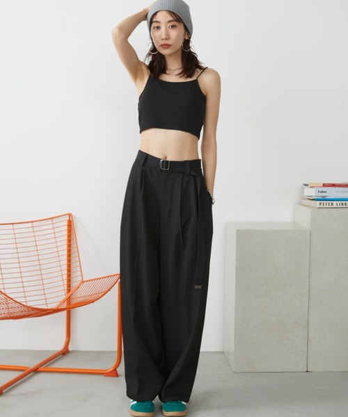 「Auntie Rosa Holiday」 パンツ SMALL ネイビー レディース_画像8
