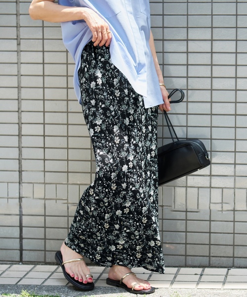 IENA（イエナ） ロングスカート 38 ブラック レディース : ZOZOTOWN 