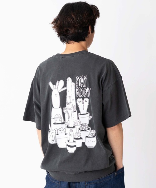 gym master（ジムマスター） tシャツ 6.2oz ピグメントサボテンビッグ