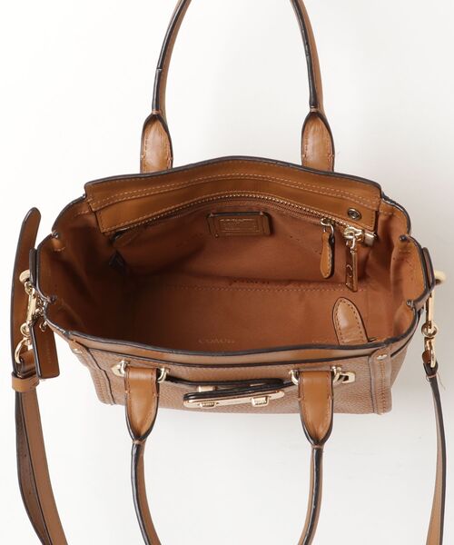 COACH（コーチ） ワンポイント2WAYバッグ - ベージュ レディース