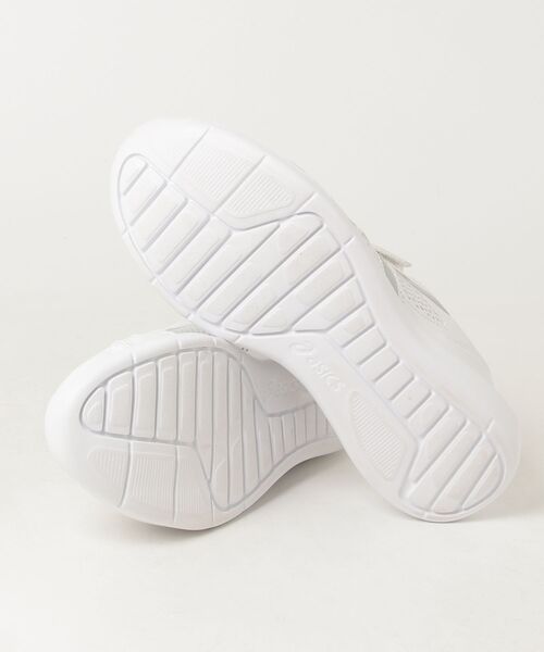 「ASICS」 ローカットスニーカー 24.5cm ホワイト レディース_画像3