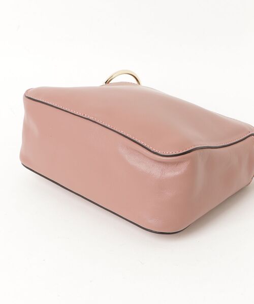 レディース 【美品】GIANNI CHIARINI 2WAY ショルダーバッグ S ピンク
