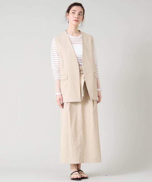 「Liesse」 ロングスカート 3 ブラック レディース_画像9