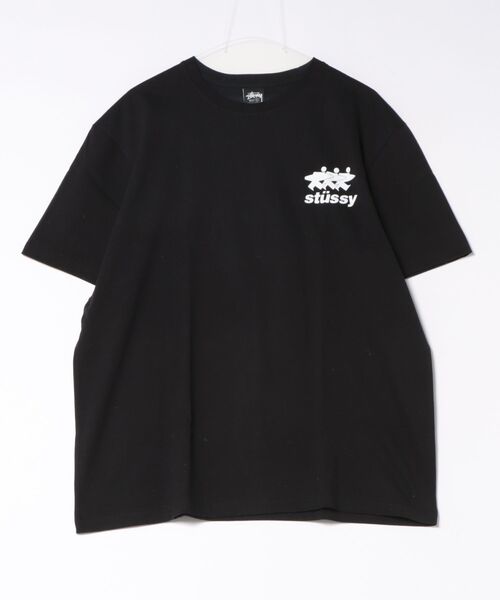 【新品未使用】 STUSSY ステューシー  ワークシャツ レディースM STUSSY（ステューシー） tシャツ SURF WORK HALF T-SHIRTS サーフ ロゴ