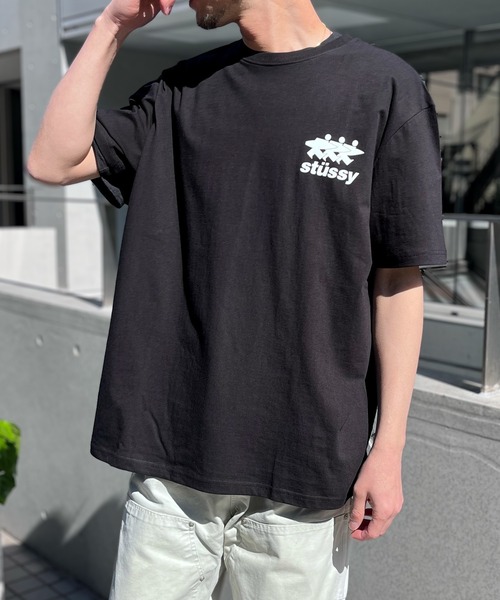 STUSSY（ステューシー） tシャツ SURF WORK HALF T-SHIRTS サーフ ロゴ