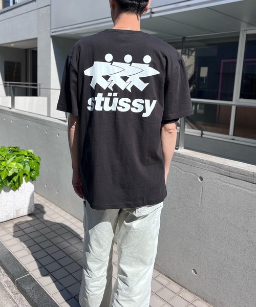 STUSSY（ステューシー） tシャツ SURF WORK HALF T-SHIRTS サーフ ロゴ