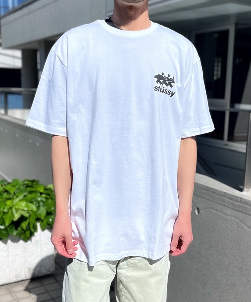 STUSSY（ステューシー） tシャツ SURF WORK HALF T-SHIRTS サーフ ロゴ