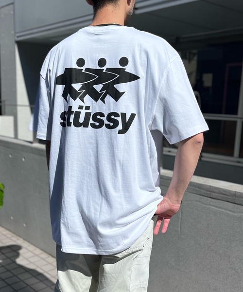 STUSSY（ステューシー） tシャツ SURF WORK HALF T-SHIRTS サーフ ロゴ