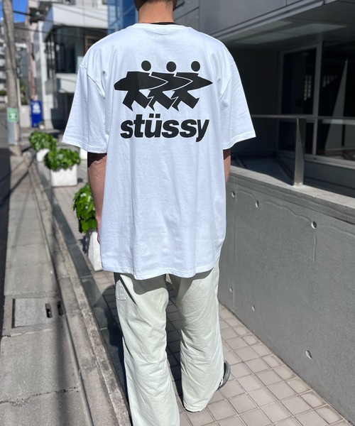 STUSSY（ステューシー） tシャツ SURF WORK HALF T-SHIRTS サーフ ロゴ