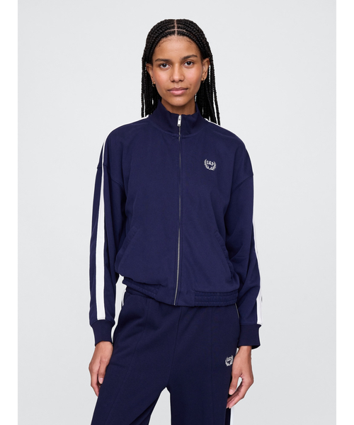 GAP（ギャップ） ジャケット X-LARGE ネイビー レディース : ZOZOTOWN