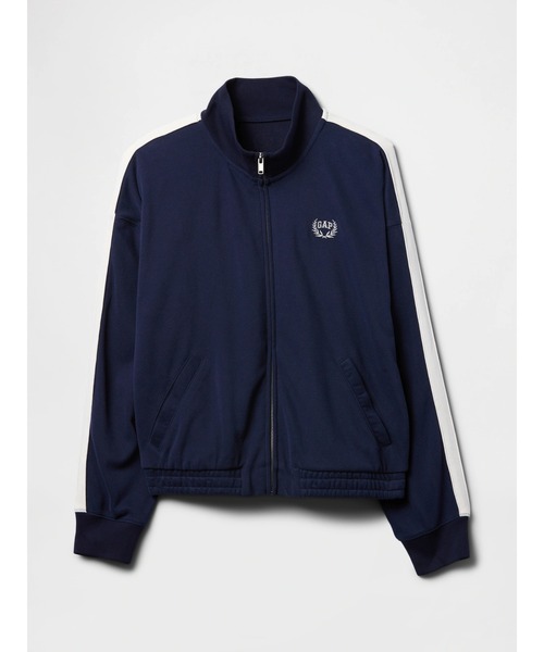 新品未使用　タグ付き　 ネイビー ジップアップジャケット GAP（ギャップ） ジャケット X-LARGE ネイビー レディース : ZOZOTOWN