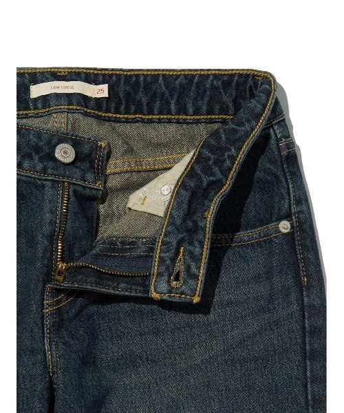 「LEVI'S VINTAGE CLOTHING」 デニムパンツ 26inch ダークインディゴブルー レディース_画像5