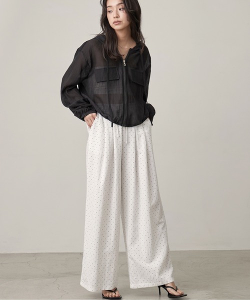 OFROOM ブルゾン アウター UV Cut Sheer Short Blouson｜UVカット 